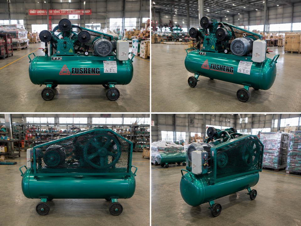 ảnh xưởng máy nén khí fusheng ta-65