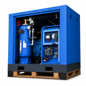 ảnh đại diện máy nén khí trục vít biến tần tiết kiệm điện lucky BT50A 12bar